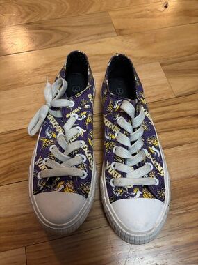 Minnesota Vikings Low-Top Sneakers with White Accents